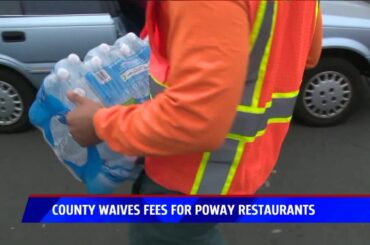County Waives Fees For Poway Restaurants