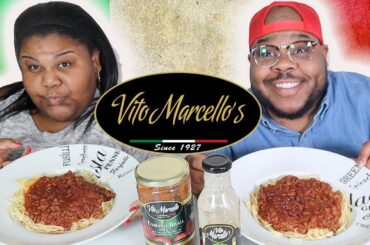 VITO MARCELLO'S TOMATO BASIL SPAGHETTI & CREAMY ITALIAN DRESSING