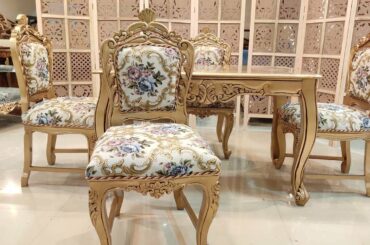 #169 ROYAL DINING TABLE & CHAIR SETS | FURNITURE DESIGNS BUY ONLINE @Aarsun Woods