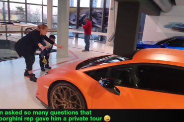 Lamborghini Museum Showroom Tour (Bologna Italy)