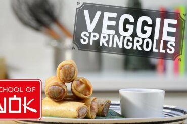 Crunchy and Delicious Chinese Vegetable Spring Roll Recipe | Wok Wednesdays