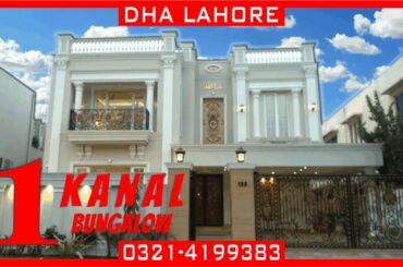 1 KANAL ITALIAN BUNGALOW AVAILABLE FOR SALE IN PHASE-6 DHA LAHORE