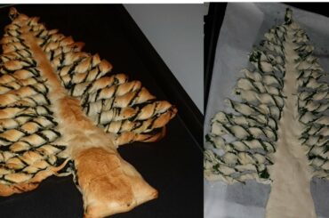 ALBERO DI NATALE DI PASTA SFOGLIA /Puff Pastry Christmas Tree