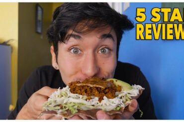 Eating At The BEST Reviewed Mexican Restaurant In My City (5 Star)