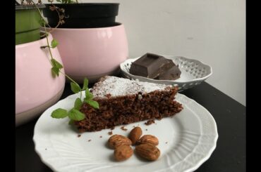 CAPRESE CAKE ITALIAN EASY RECIPE (Almonds&Chocolate)| It is so buono!