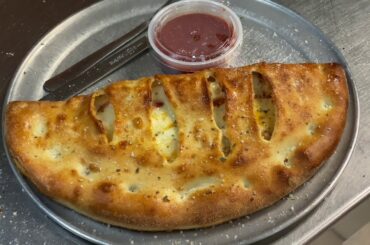 Pizza and calzone