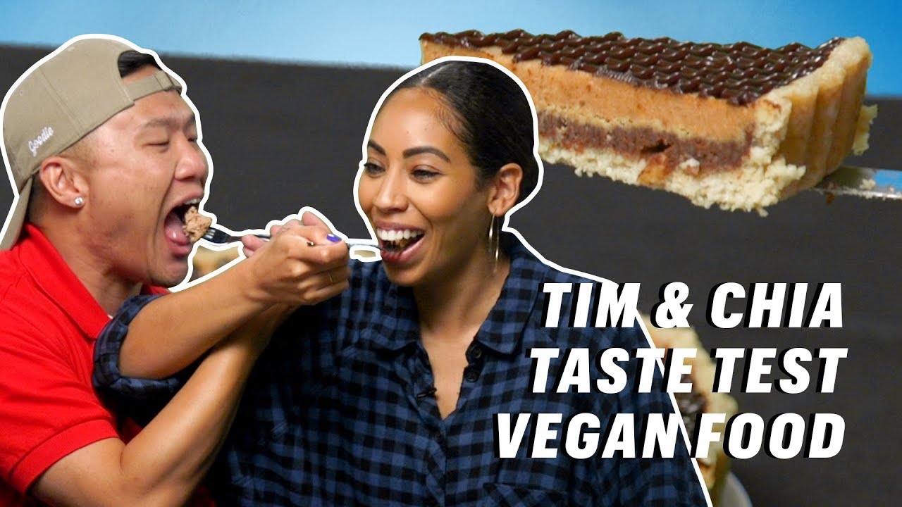 Can Timothy DeLaGhetto & Chia Habte Tell Which Dishes are Vegan? || Down the Hatch Can Timothy DeLaGhetto & Chia Habte Tell Which Dishes are Vegan? || Down the Hatch