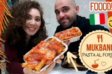 MUKBANG || PASTA AL FORNO 🍝  || EATING SHOW ITA - ITALIAN FOOD
