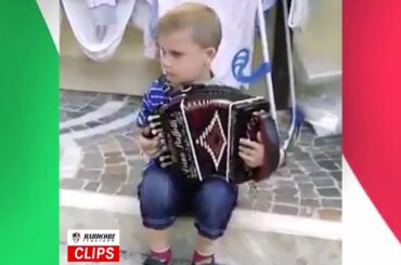 Skilled 5 Year Old Italian Accordion Player!