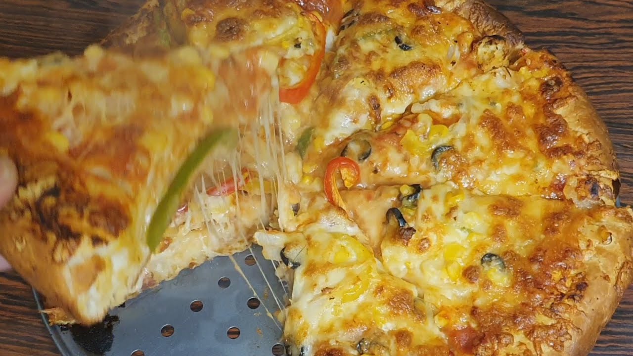 Cheese pizza soft & yummy yummy recipe with Atif Cheese pizza soft & yummy yummy recipe with Atif