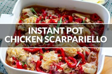 Instant Pot Chicken Scarpariello