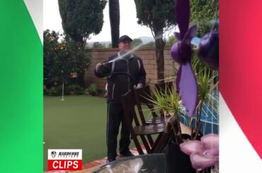 Only Italians Hose Things off in the Rain - Funny Video