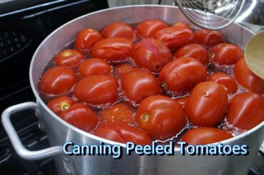 Italian Grandma Makes Canned Peeled Tomatoes