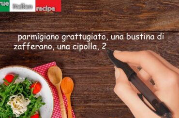 Risotto alla milanese