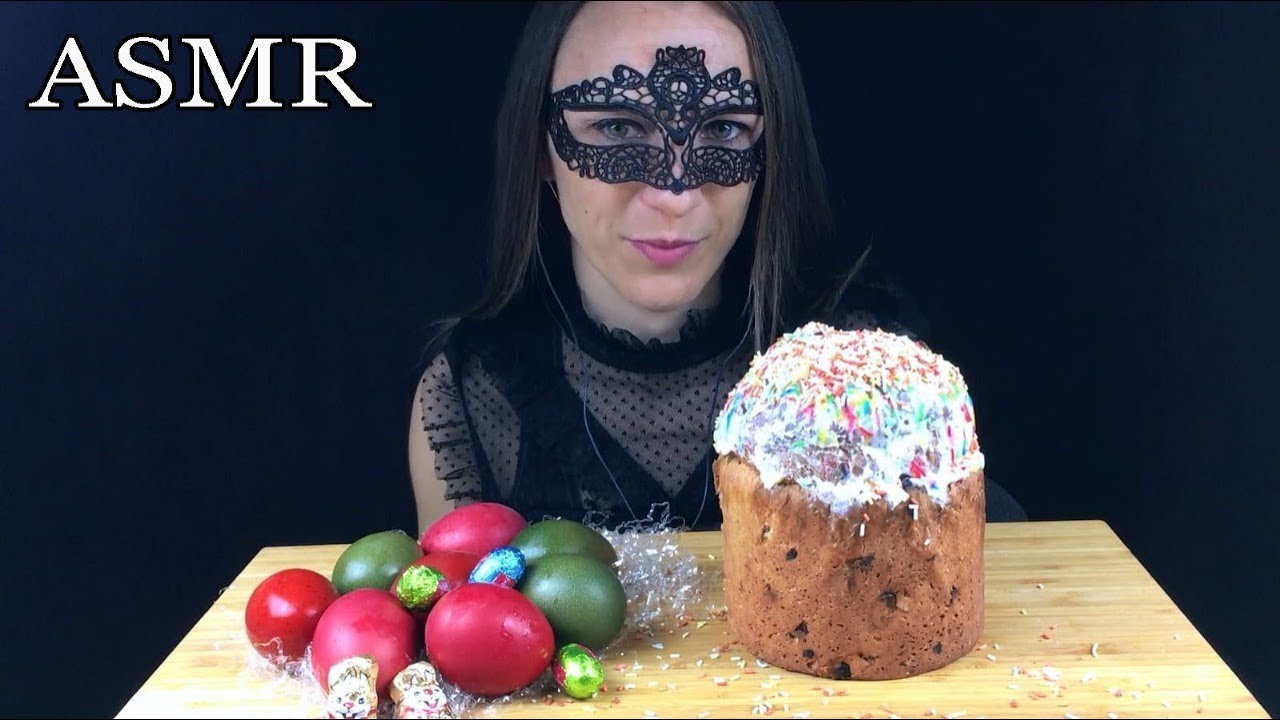 MUKBANG RUSSIAN EASTER BREAD AND EGGS (Kulich) Eating Sounds MUKBANG RUSSIAN EASTER BREAD AND EGGS (Kulich) Eating Sounds