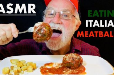 [ASMR] Eating Italian MEATBALLS It's All Good ASMR