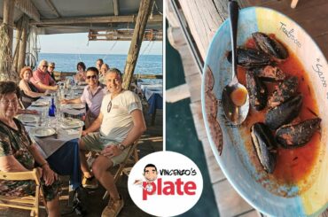 ABRUZZO ITALY - Seafood Dinner on the Trabocco