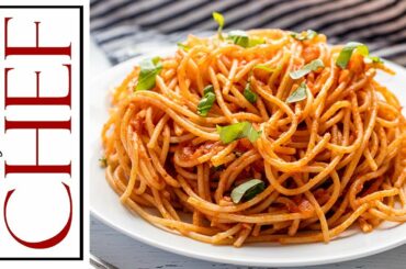 How to Make Pasta Pomodoro | The Stay At Home Chef