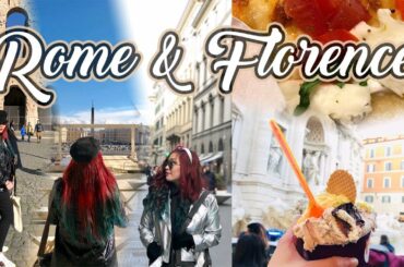 🇮🇹ROME & FLORENCE Italy | Food, Sightseeing, Culture + more! | EUROPE TRAVEL VLOG