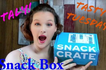 Snack Crate Unboxing// November 2019 Italy Food Box