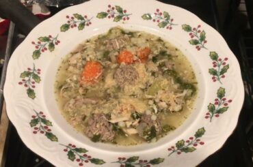 Let’s Make the Tastiest Italian Wedding Soup  with Turkey Bone Broth