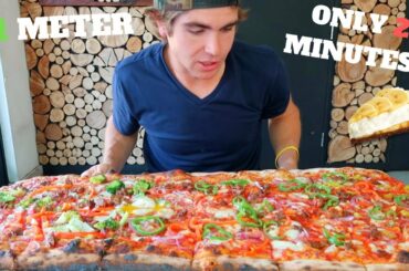 ITALIAN METRO PIZZA CHALLENGE + BONUS FOOD