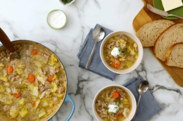 Pork and Cabbage Soup - Martha Stewart