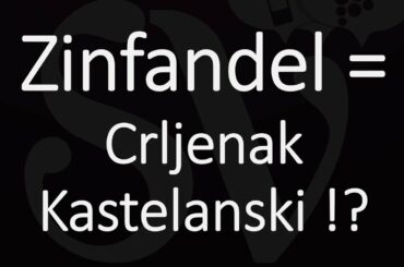 How to Pronounce Crljenak Kastelanski? Zinfandel's Cousin Grape from Croatia