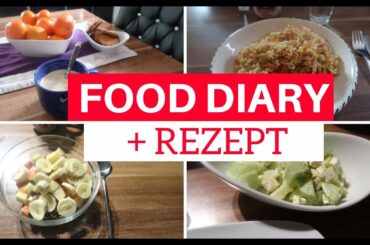 REALISTISCHES FOOD DIARY INKLUSIVE REZEPT| MEIN ESSENSTAGEBUCH| Fräulein Jasmin