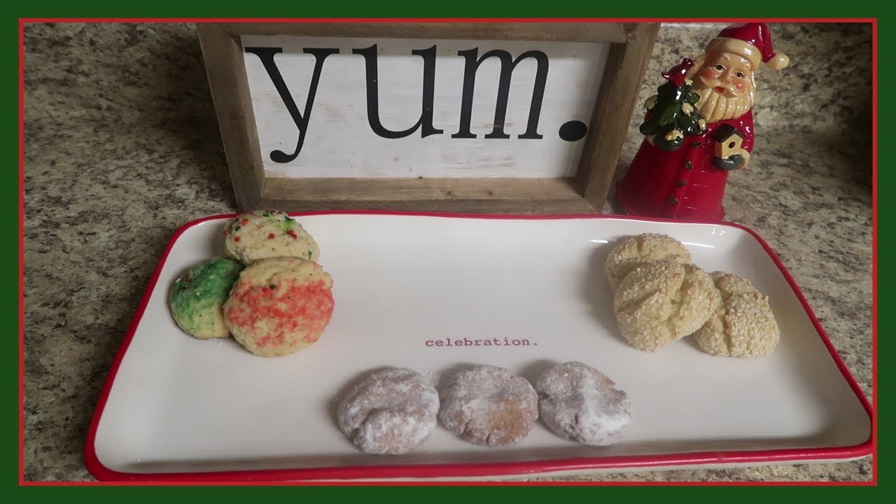 VLOGMAS DAY 16 | Three Italian Cookie Recipes VLOGMAS DAY 16 | Three Italian Cookie Recipes