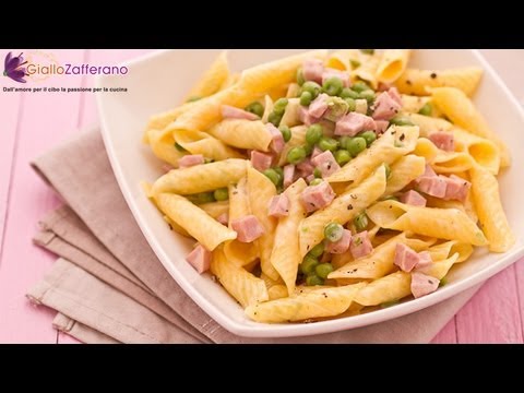 Pasta with ham, peas and cream – quick recipe Pasta with ham, peas and cream - quick recipe