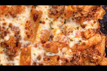 Ultimate Baked Ziti - How to make Baked Ziti with Meat Sauce | Let's Eat Cuisine