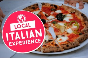 Pizza cooking experience in Italy | طبخنا بيتزا في ايطاليا!