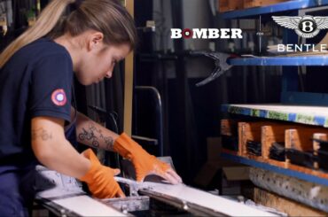 The 24-karat gold-plated Bentely Centenary Ski by Bomber