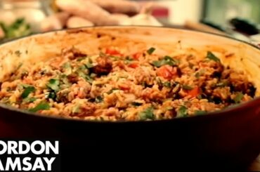 Spicy Sausage Rice by Gordon Ramsay