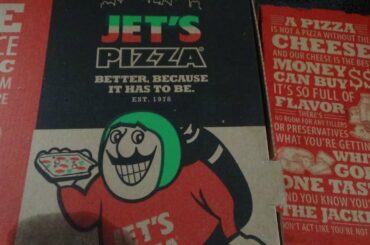 ASMR Eating Jets Pizza