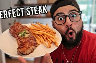 How To Cook The PERFECT STEAK Every Time!! (CHEAP DIY STEAK DINNER AT HOME)