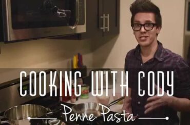 Penne Pasta with Italian Sausage and a White Wine Cream Sauce