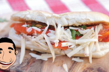 Italian Hot Dog | Italian Sausage and Peppers Sandwich