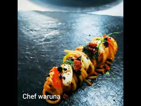 Spaghetti (Italian: [spa'gettil) is a long, thin, solid, cylindrical pasta Spaghetti (Italian: [spa'gettil) is a long, thin, solid, cylindrical pasta