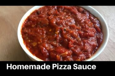 Pizza sauce Recipe - Homemade pizza Sauce -Cooking with Sariya
