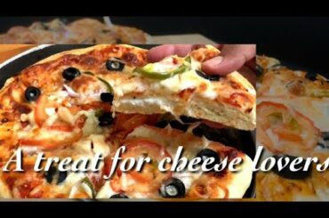 Cheese burst pizza recipe | instant pizza sauce | fabtaft | ep:32