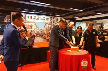 MC for Launch & Opening Ceremony of The Week of Authentic Italian Food Excellence 2019 Fair