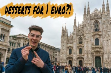 Desserts On A Dime - Eating In Milan For Only 1 Euro!