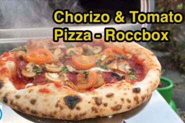 Cooking Chorizo Pizza in Roccbox Pizza oven | Real-time cook