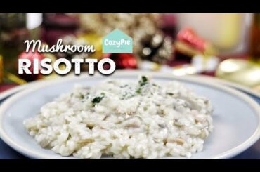 How to make the Best Mushroom Risotto Ever | [Christmas Recipe] 🎄 [ASMR]