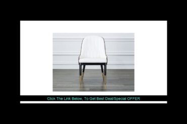 Low Price Light luxurious dining chair Italian designer fashionable stitching leather back neoclass