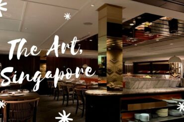 The Art Restaurant Singapore ⎢Fine Dining Vlog