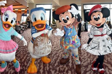 Topolino's Terrace Character Breakfast Overview, Disney's Riviera Resort - Characters, Food & View!