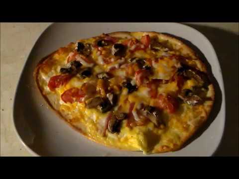 Egg Omelette Flatbread Breakfast Pizza How To Recipe Egg Omelette Flatbread Breakfast Pizza How To Recipe